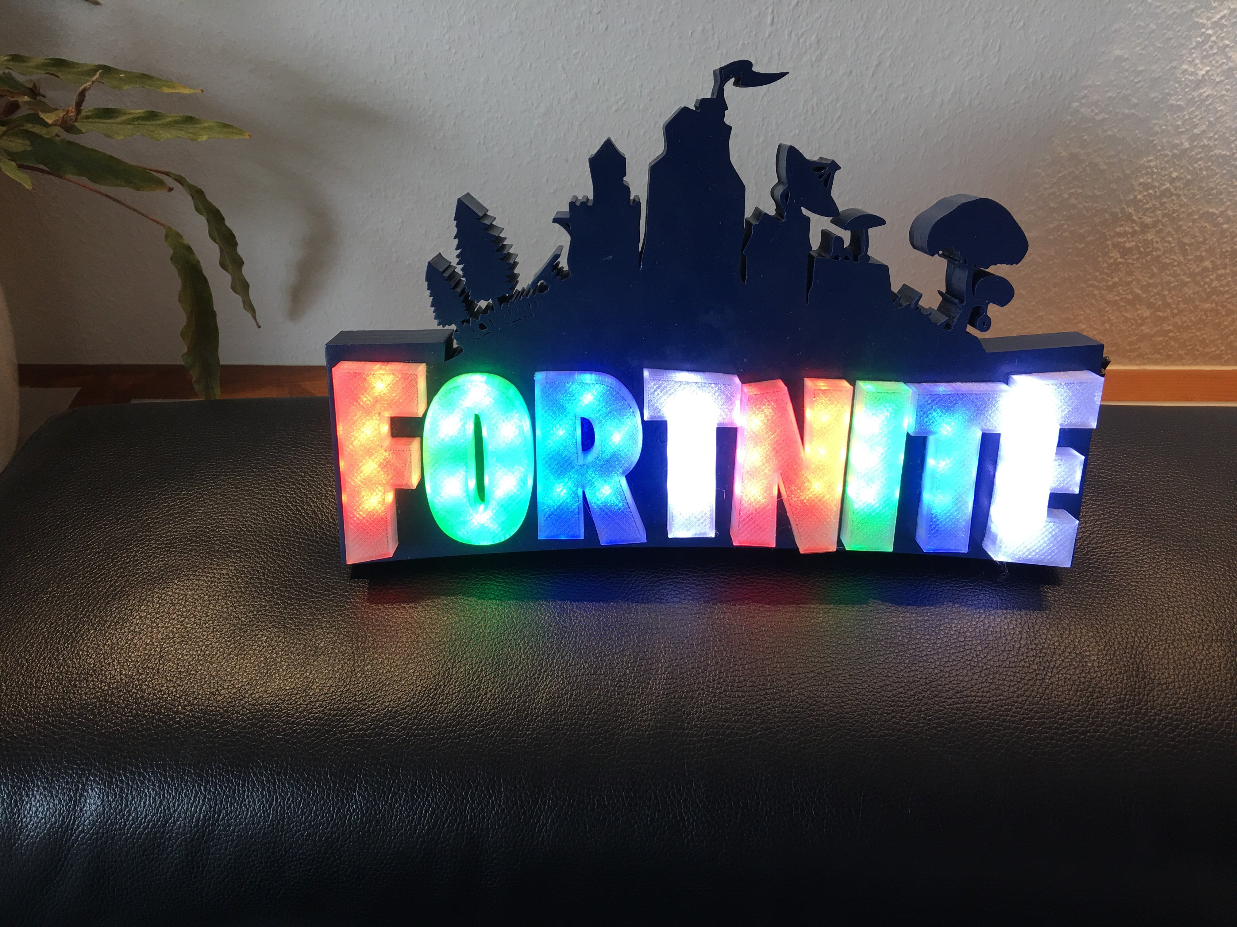 Fortnite LED Logo