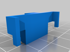 Losi Mini B 2.0 Battery Relocator 3D model