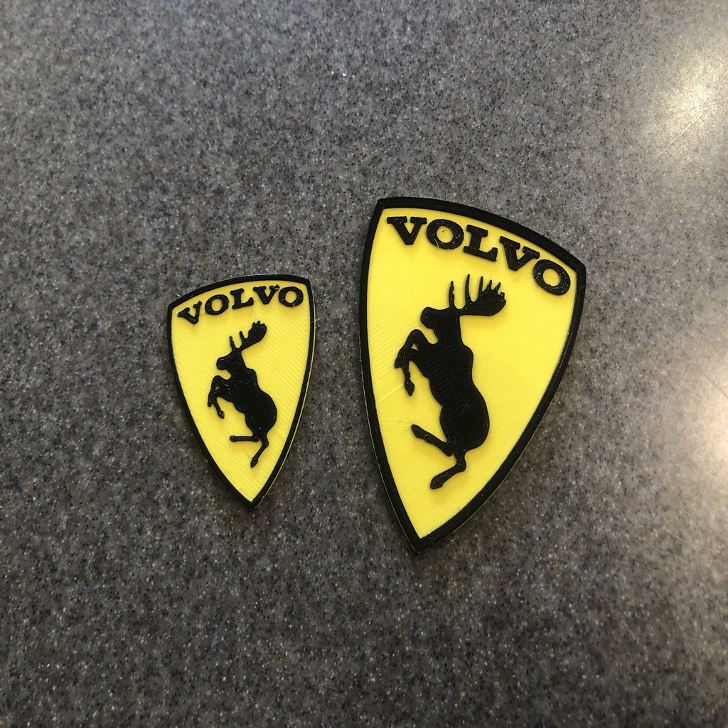 Prancing Moose Volvo Emblem