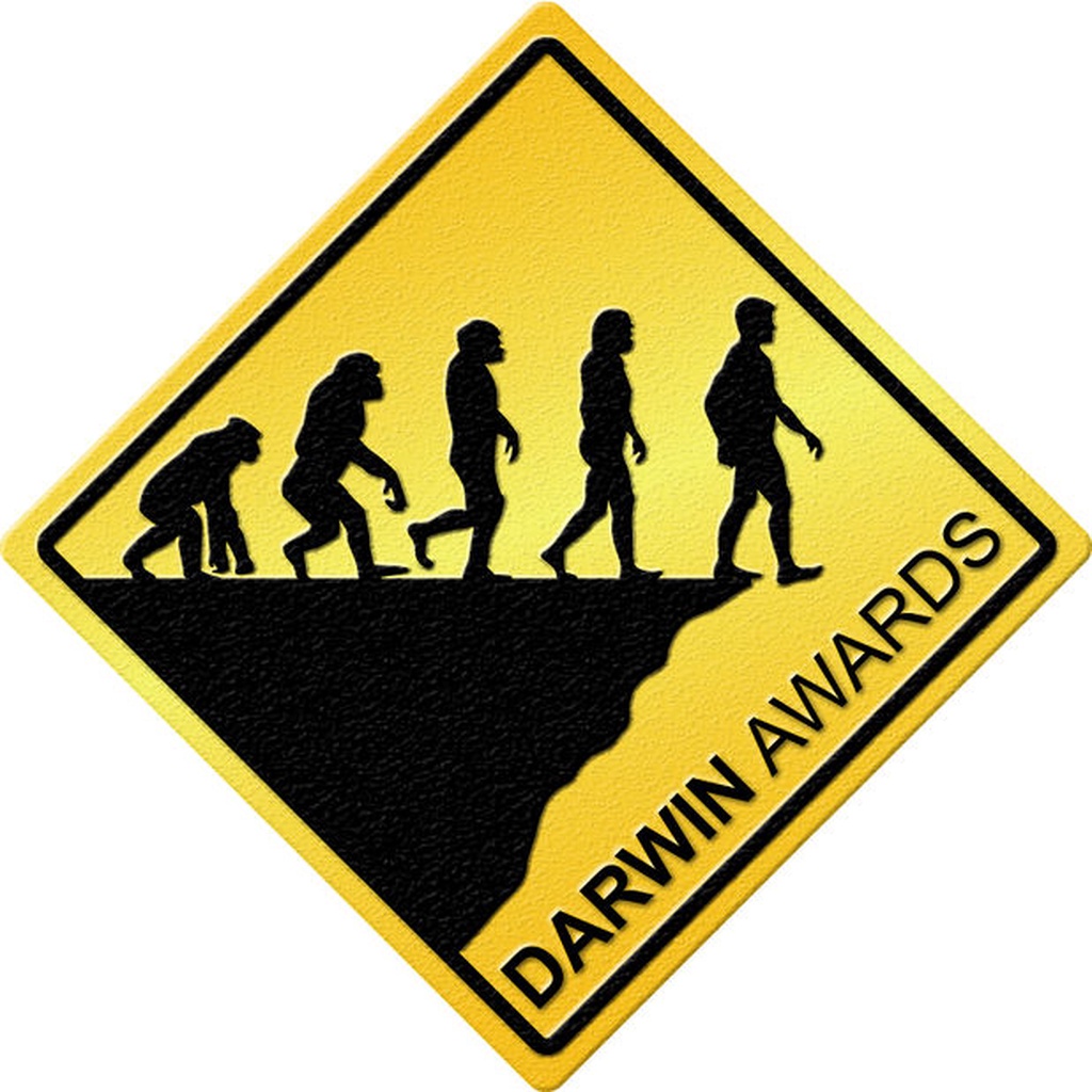 Darwin Awards Honorable Trophy