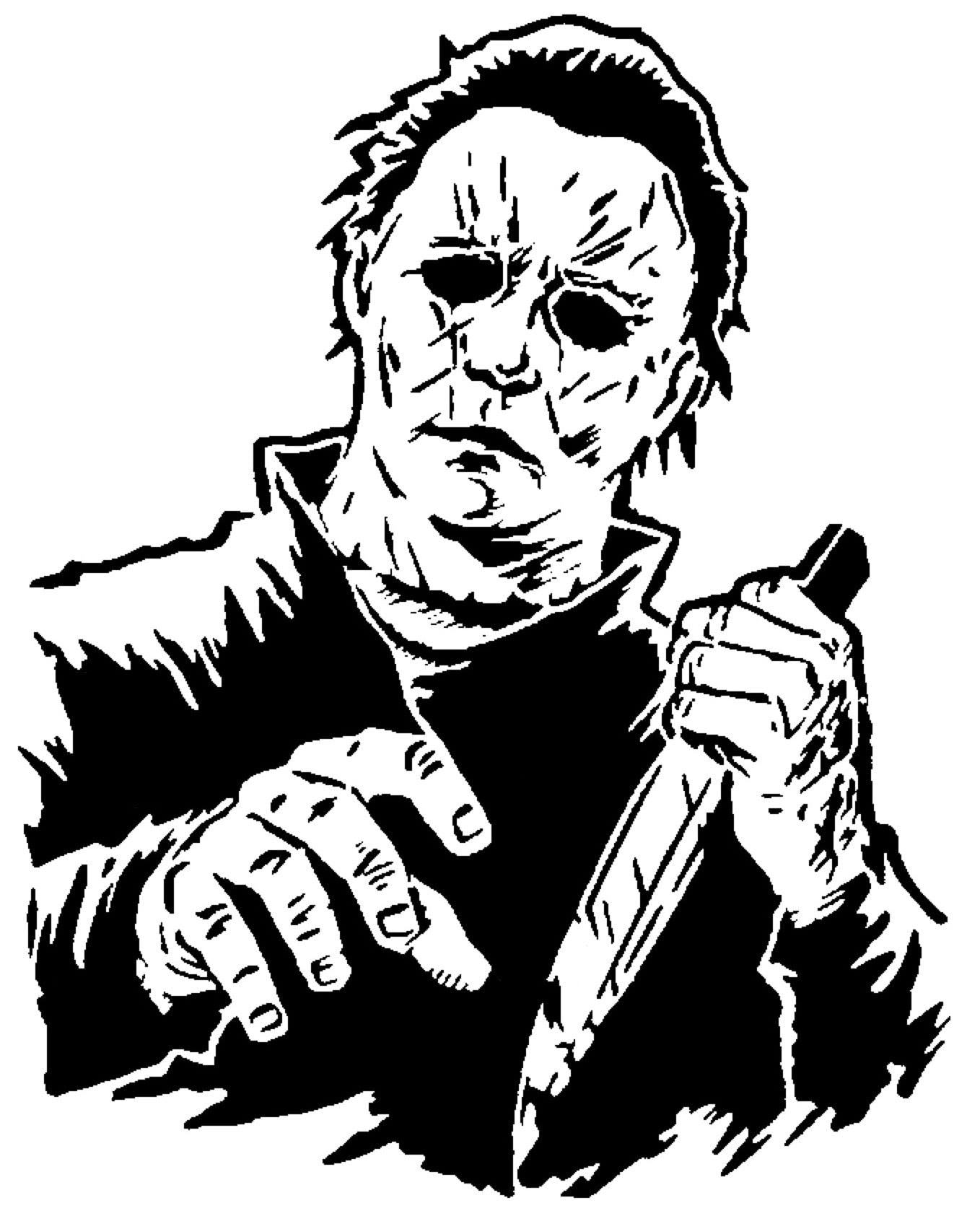 Michael stencil