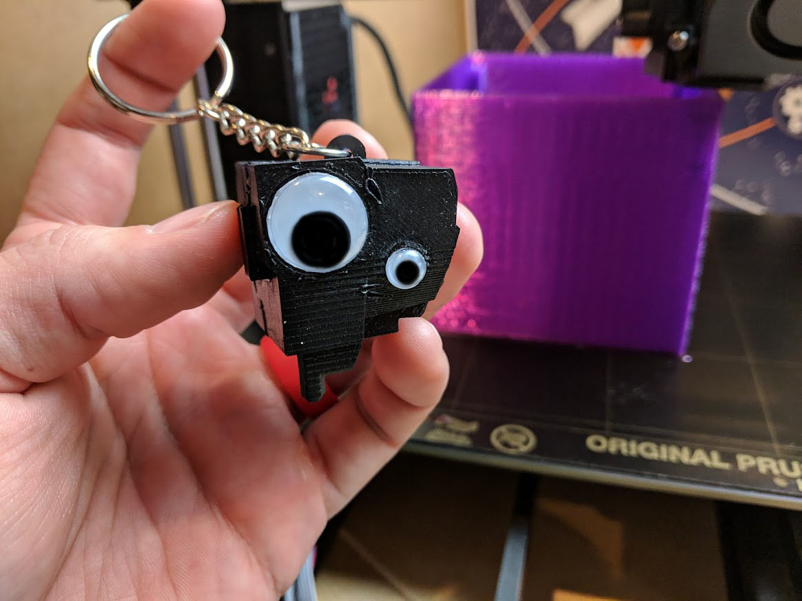 Lil' Kev Fortnite Keychain