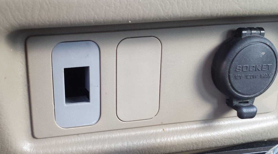 2003 Honda Accessory Switch Plate