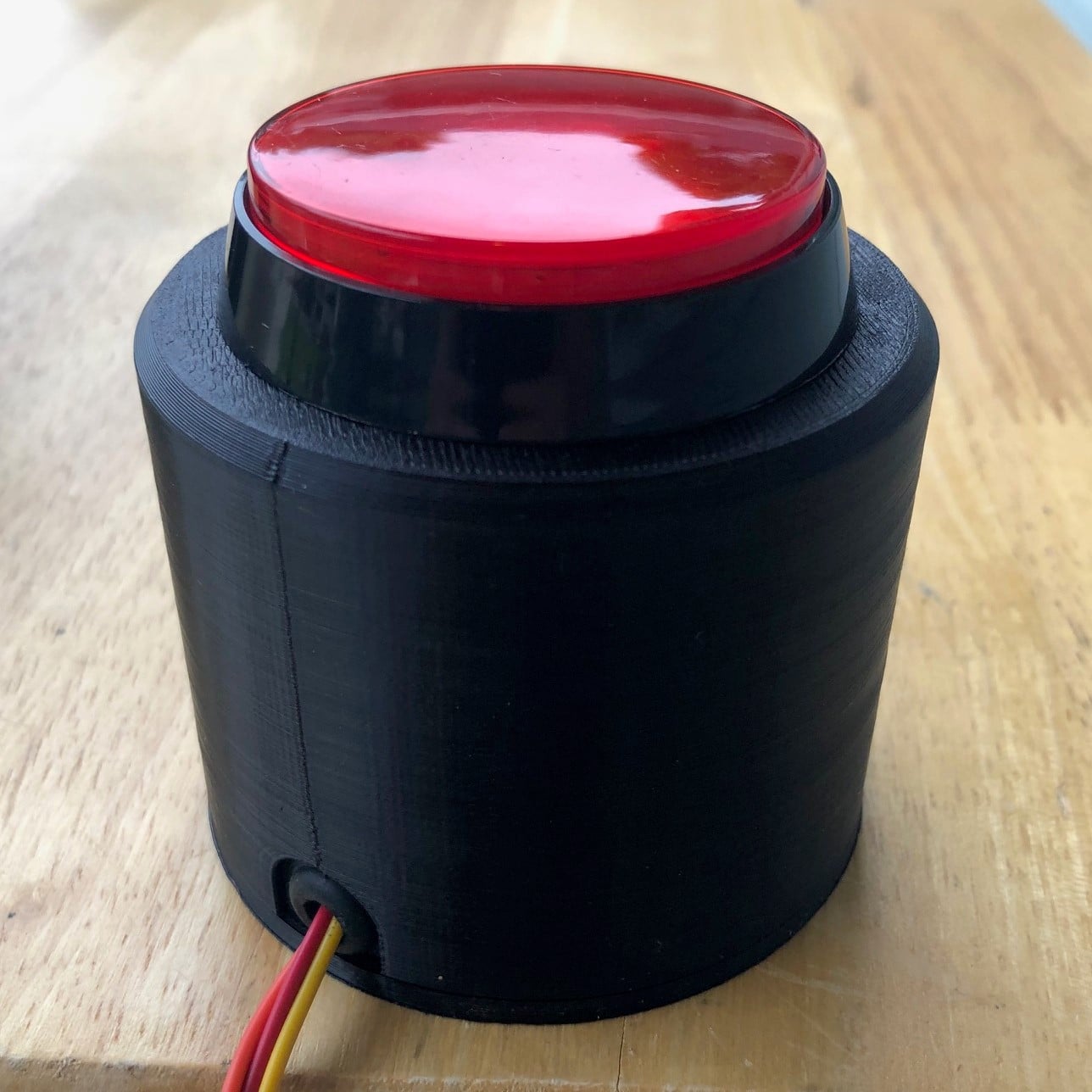 Big Red Button Enclosure