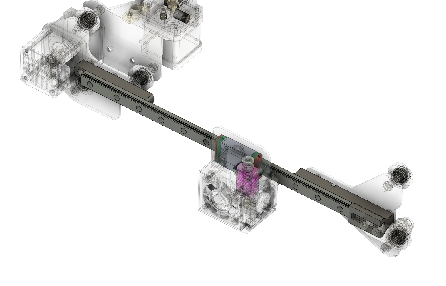 Ender 3 Linear rail bracket X