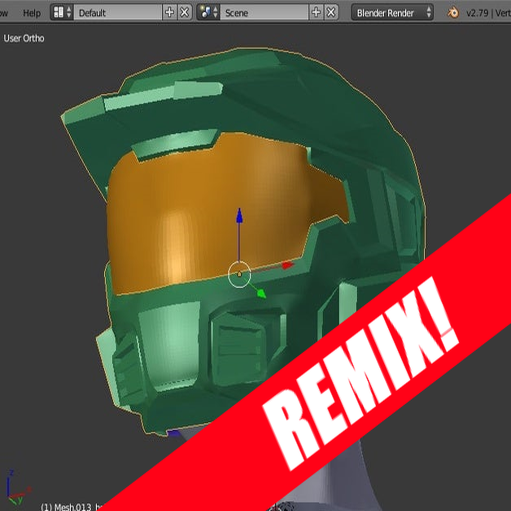 Halo Reach - Mark V Helmet Slice Remix