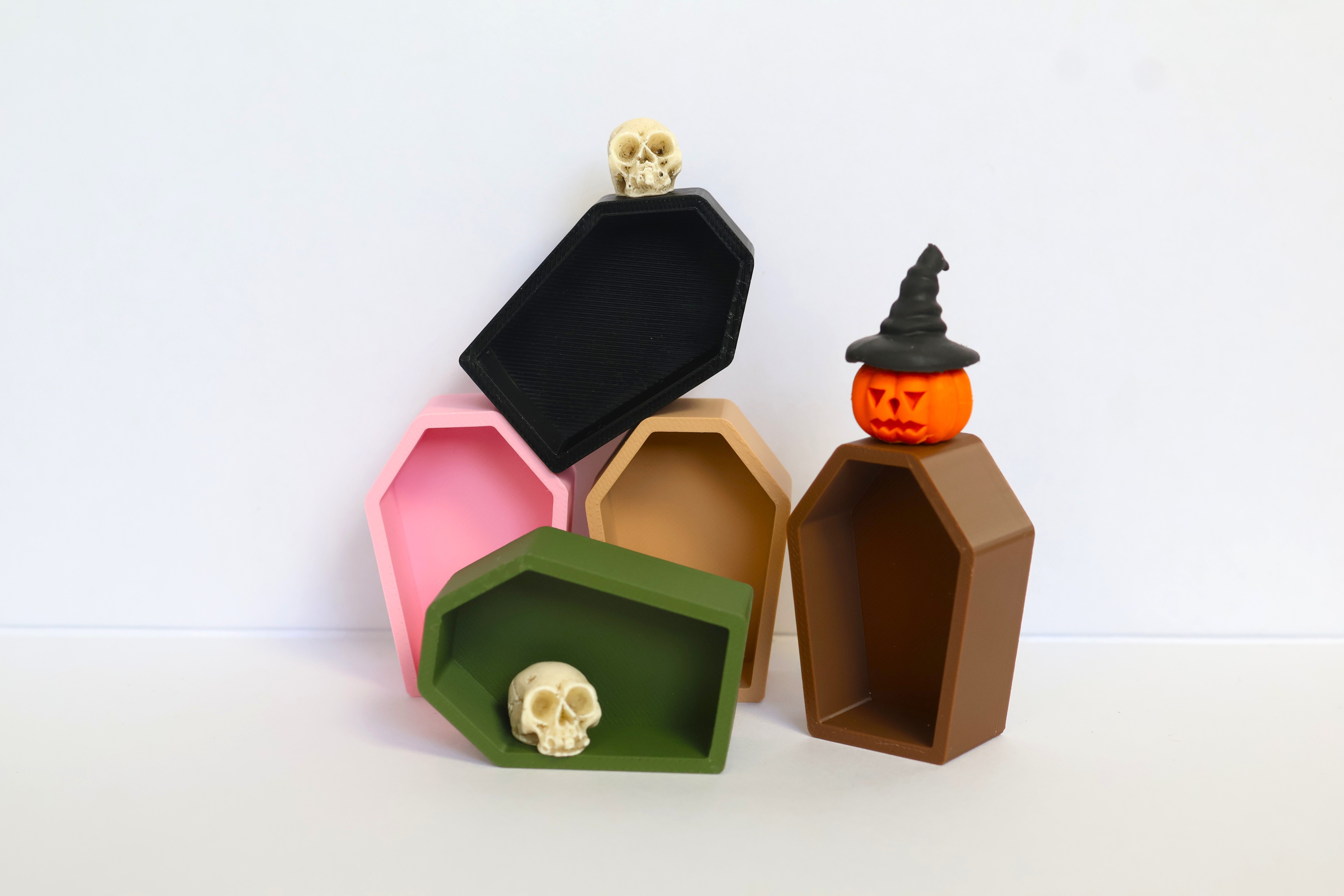 Shadow Coffin Hide for Jumping Spiders - Easy to print