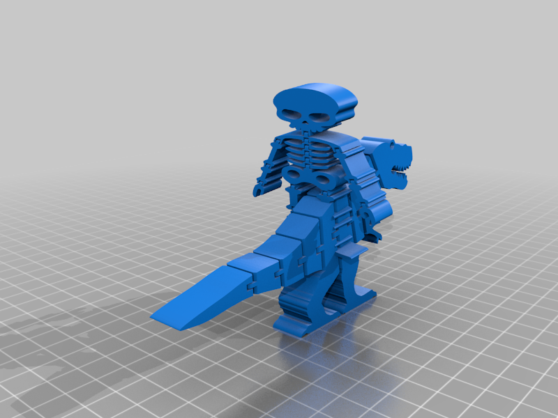 skeleton on Trex Flexi