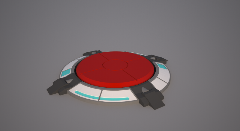 Portal super button coaster