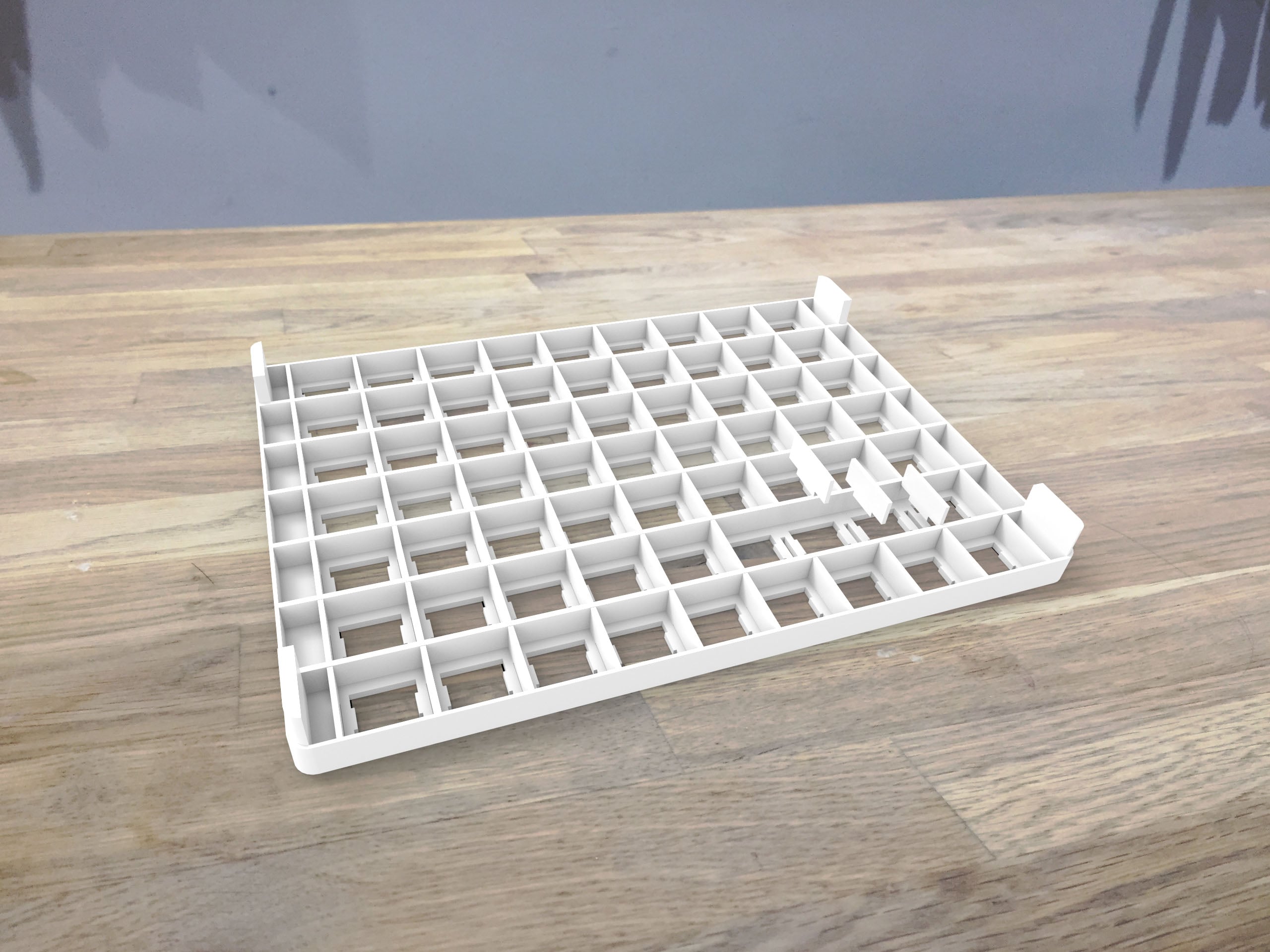 Modular, Stackable Keycap Storage Tray
