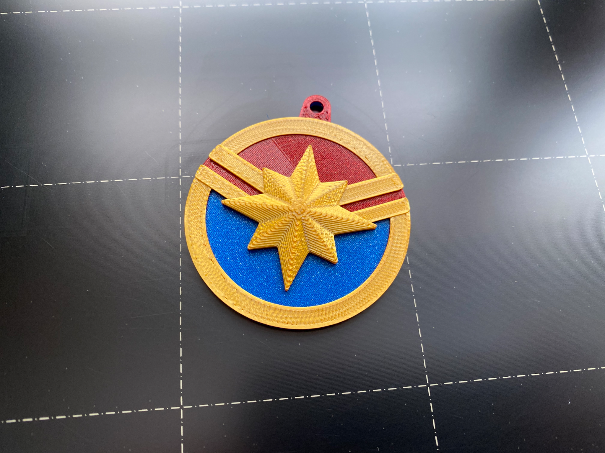 Captain Marvel Keychain