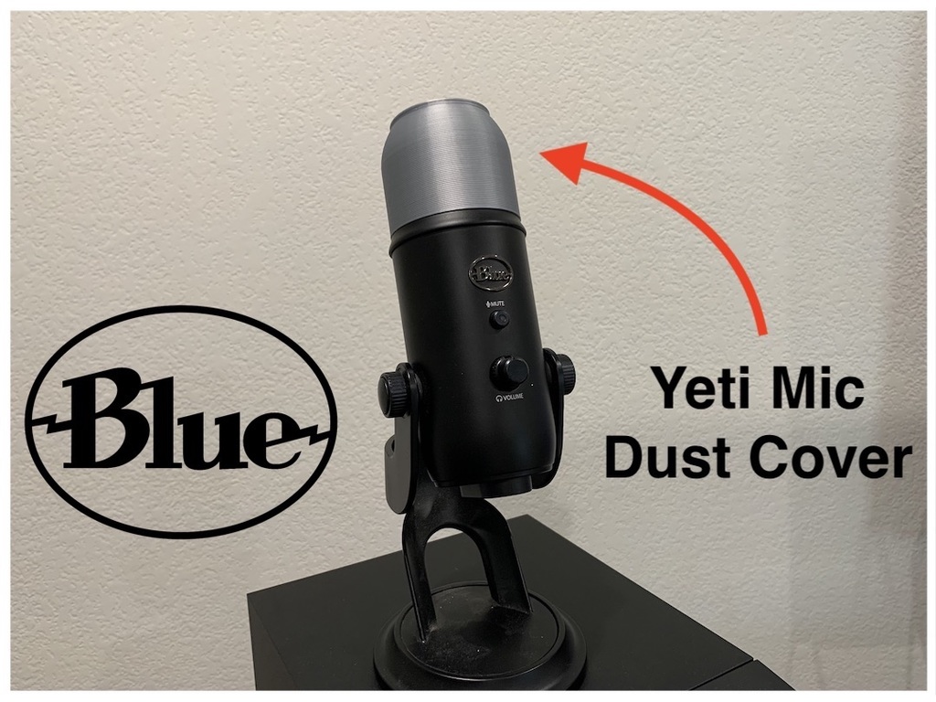 Blue Yeti Mic Dust Cover (vase)