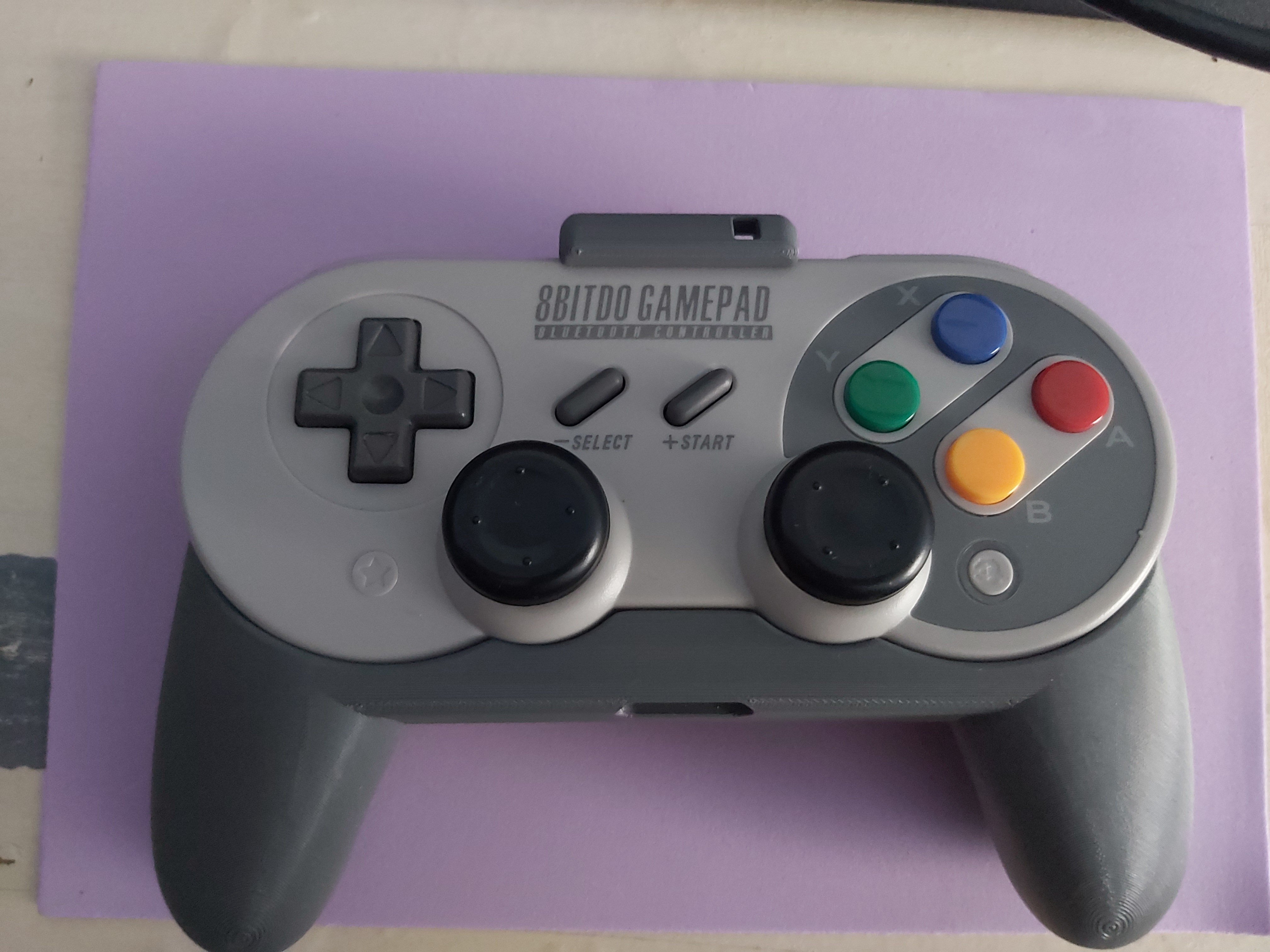 Makes Of 8bitdo Sf30 Sn30 Pro Grip 2 0 By 3dprintmakerplus Thingiverse