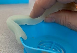 Respirator Gasket Mold (Skin Safe)