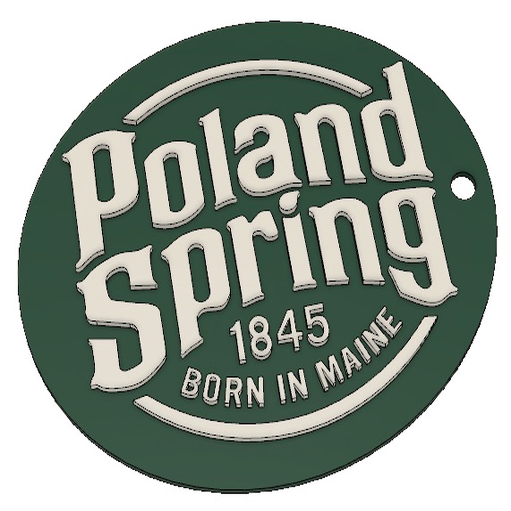 Poland Spring Keychain