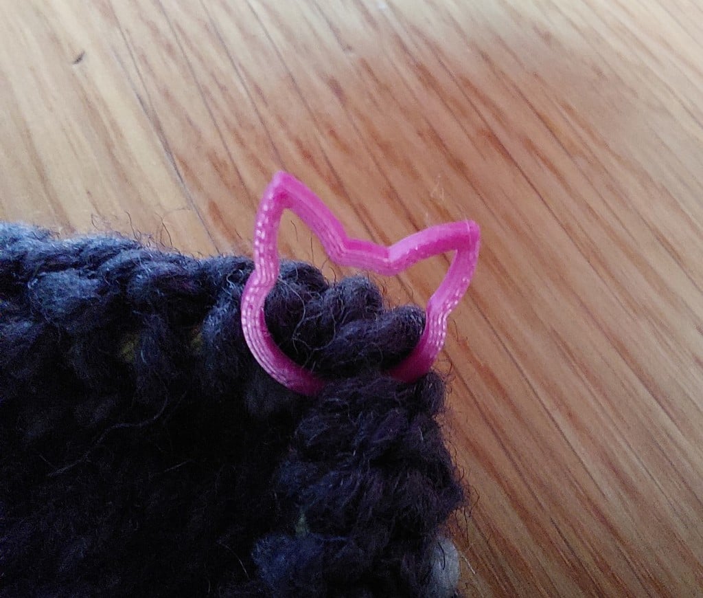 Stitch Marker Cat