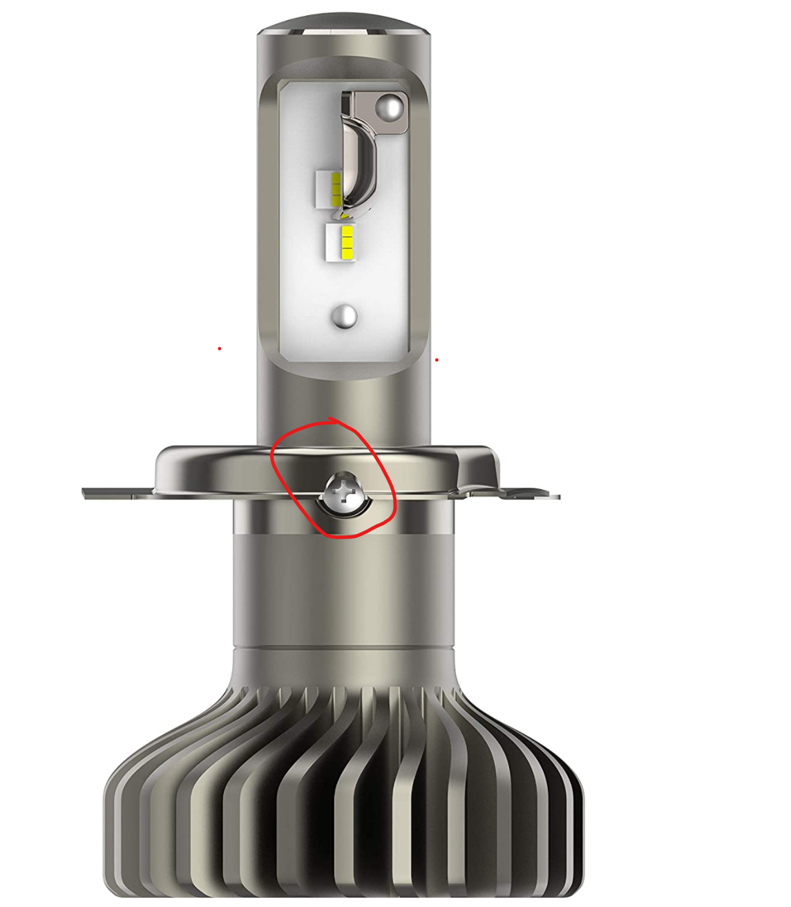 KTM EXC LED Headlight Adapter