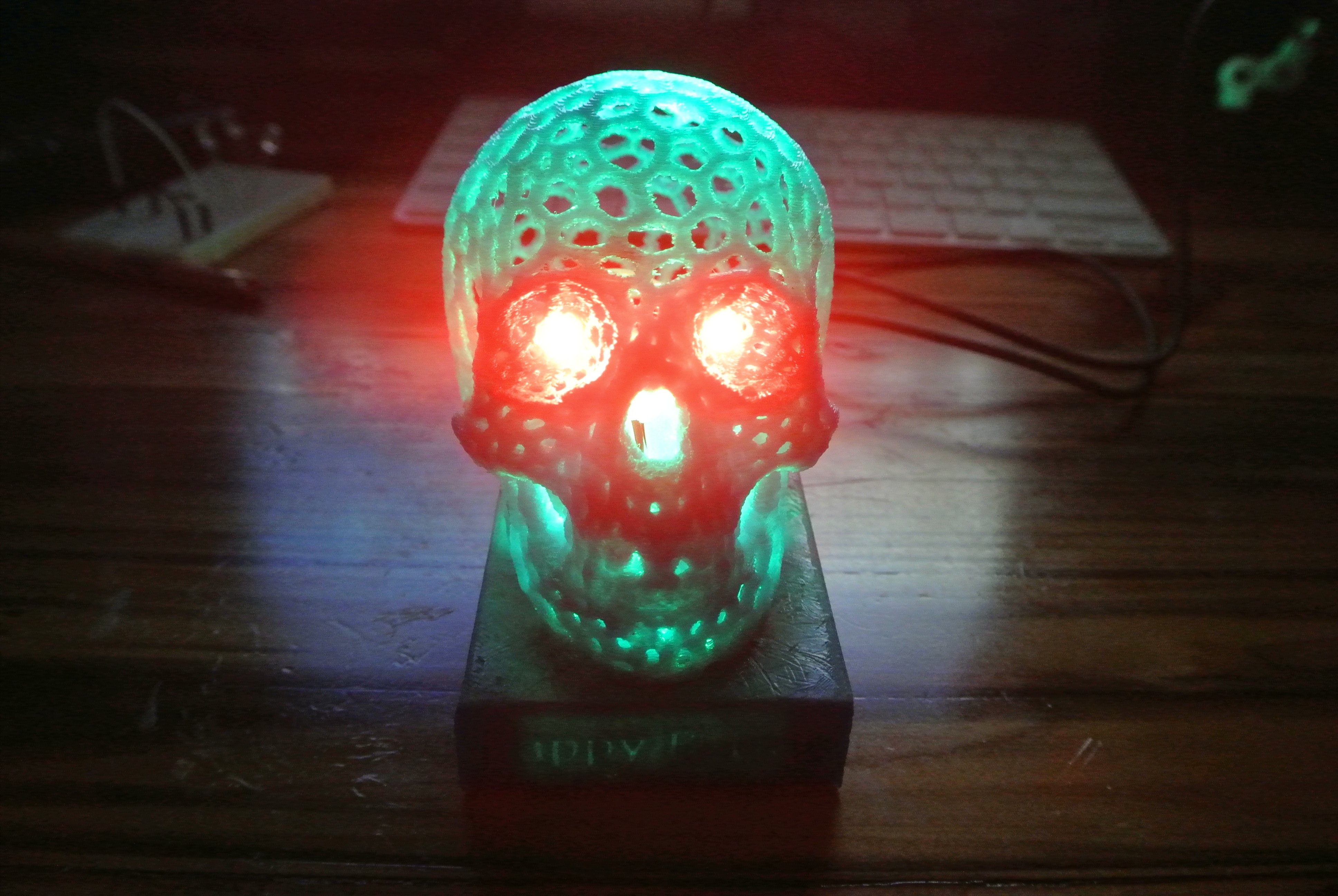 Skull Lamp LED base
