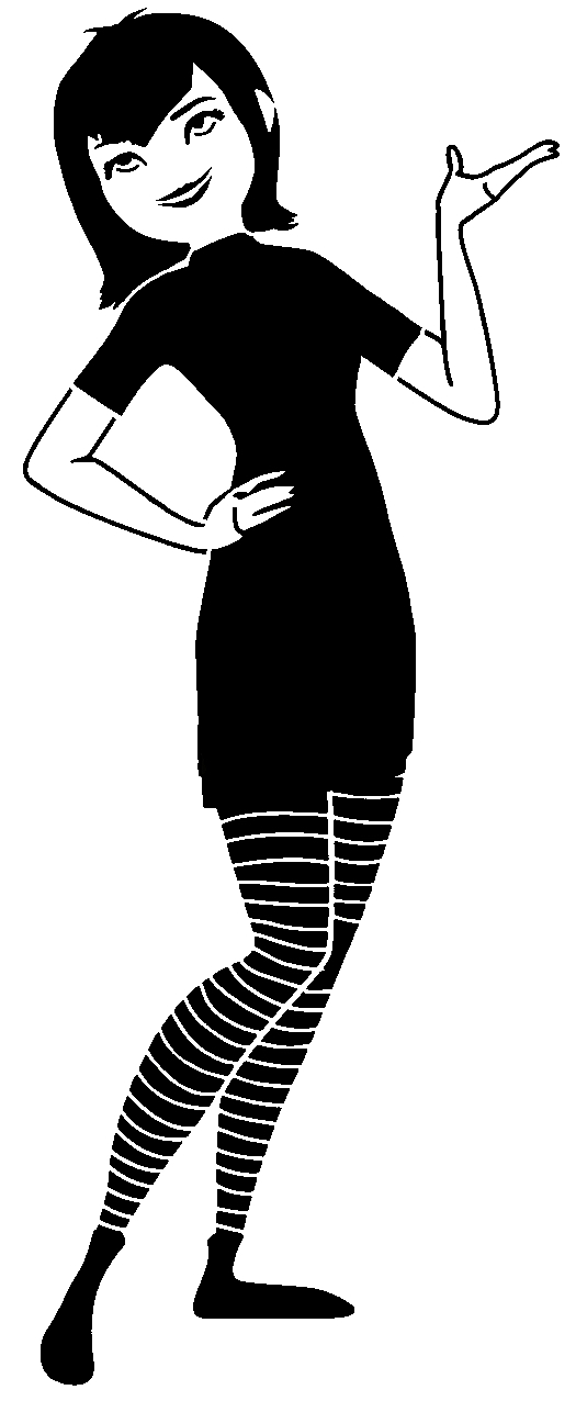 Mavis Dracula stencil