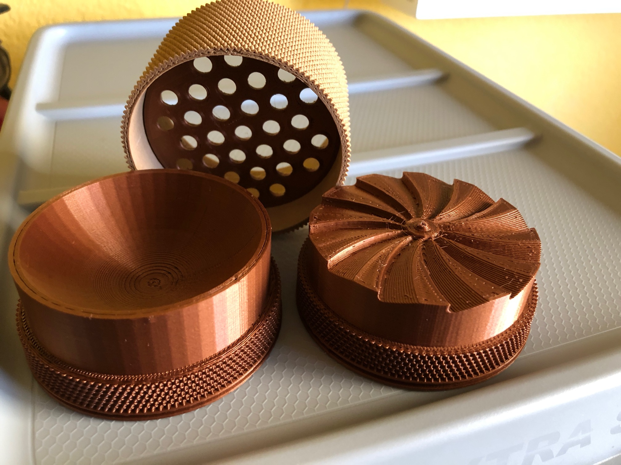The Turbine - 74mm Toothless Herb Grinder Remix