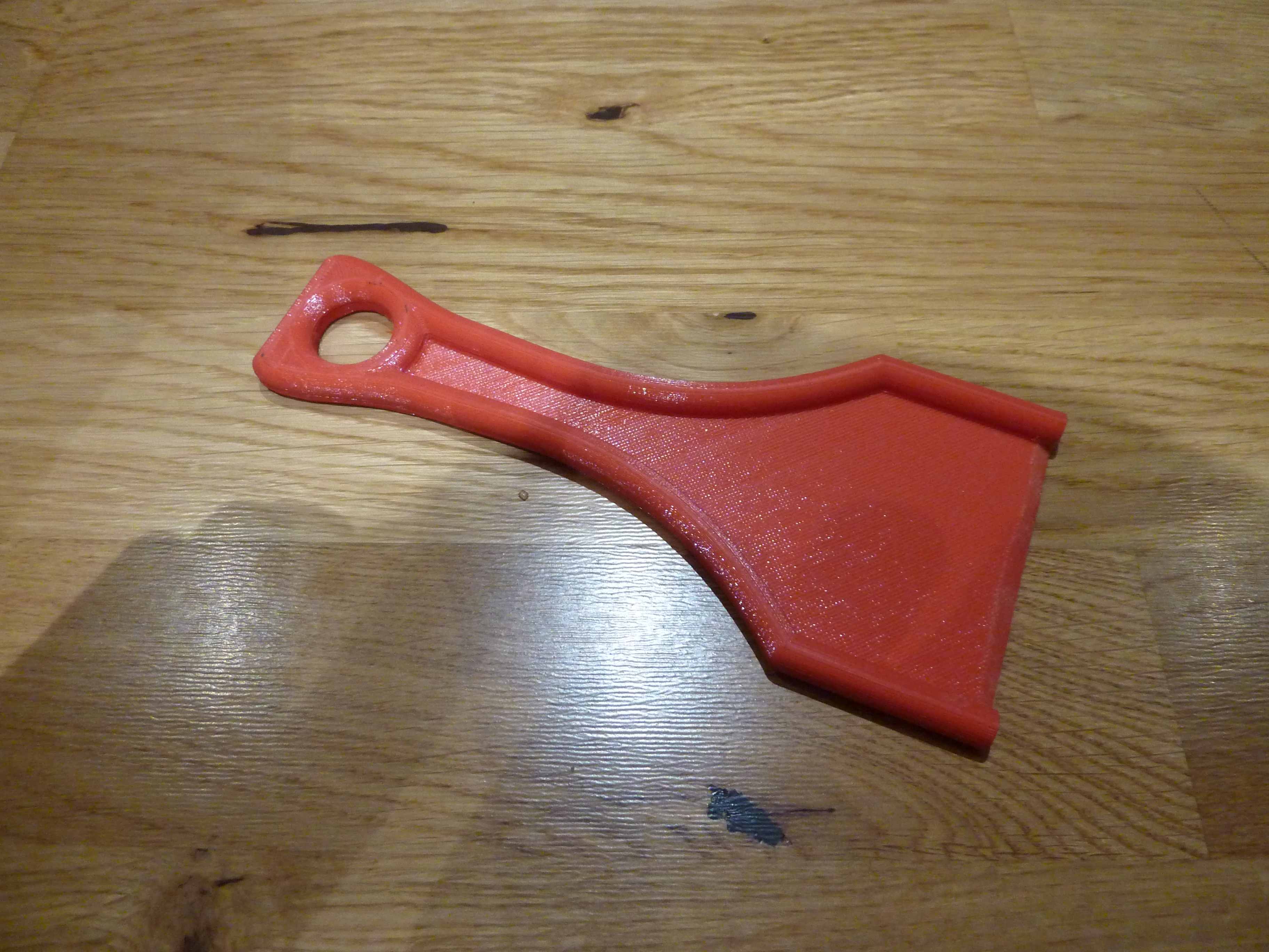 Windscreen ice scraper
