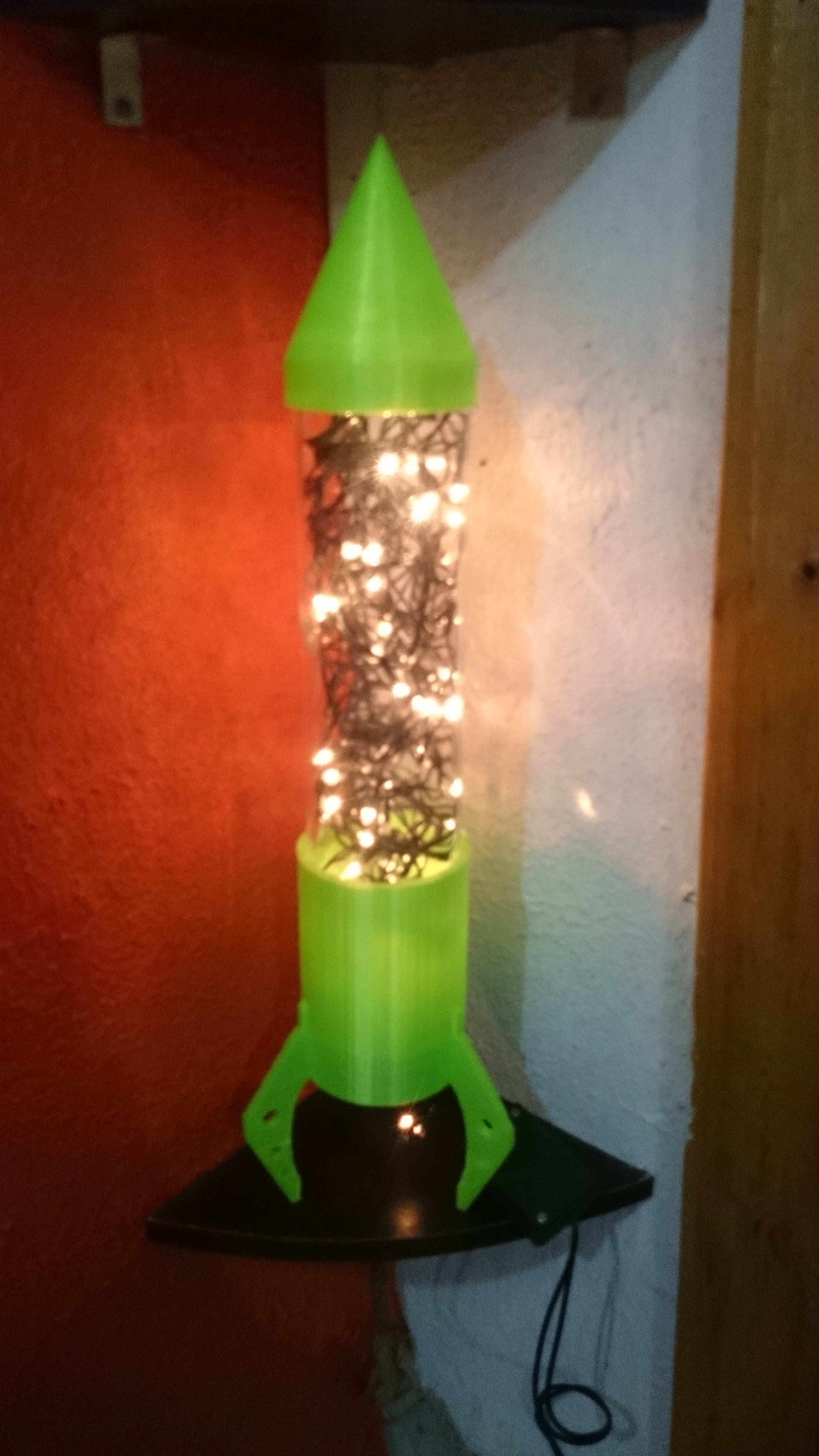 Rocket Lamp