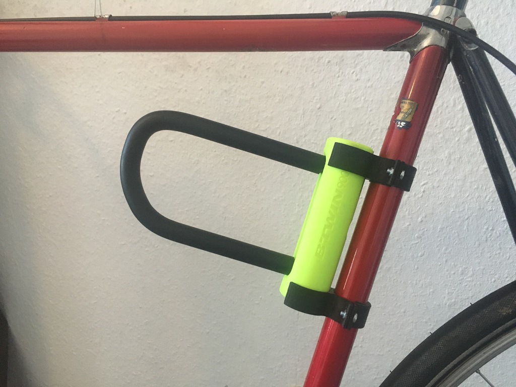 Snap-in Bike lock holder