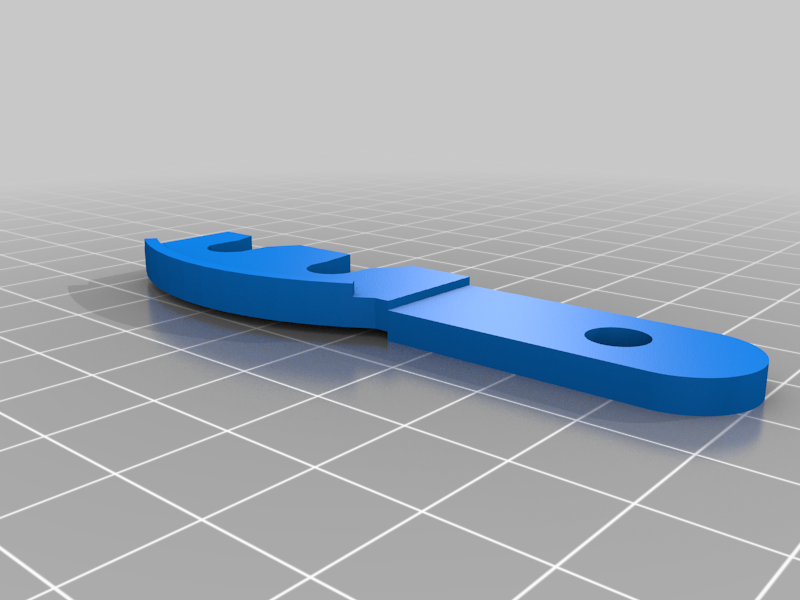 This is my remixed version of the latch for the Handlegrr model by Snorri