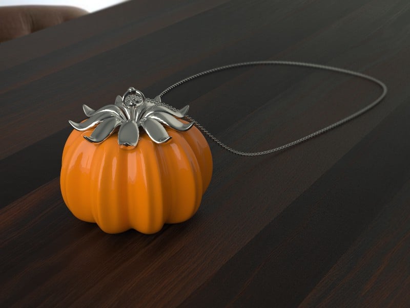Pumpkin pendant