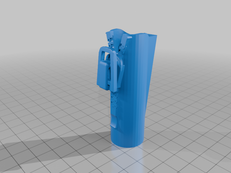 [Clipper Sleeve] Zipper