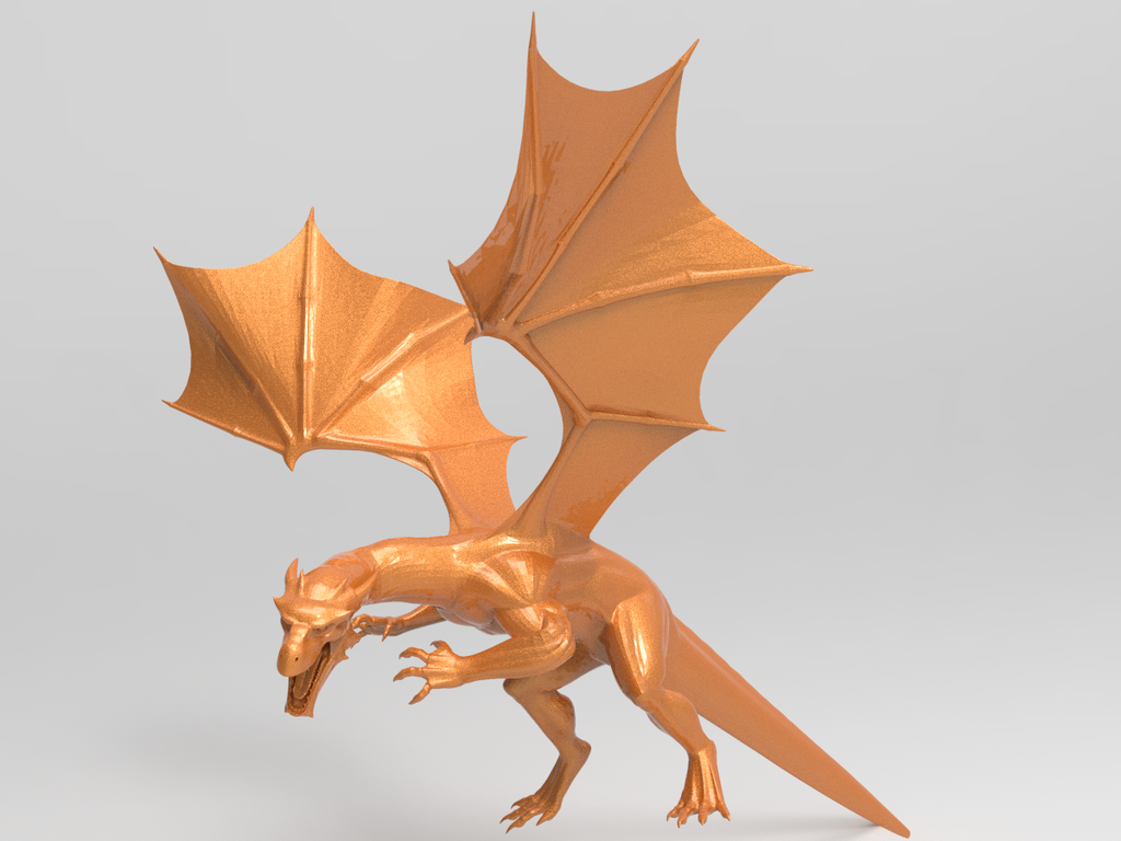 Charizard Realistic Dragon