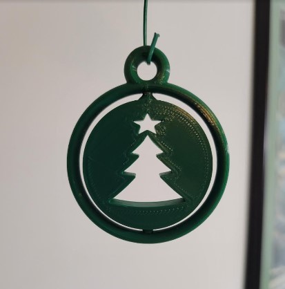 Spinning Christmas Tree, Snowflake & Stocking