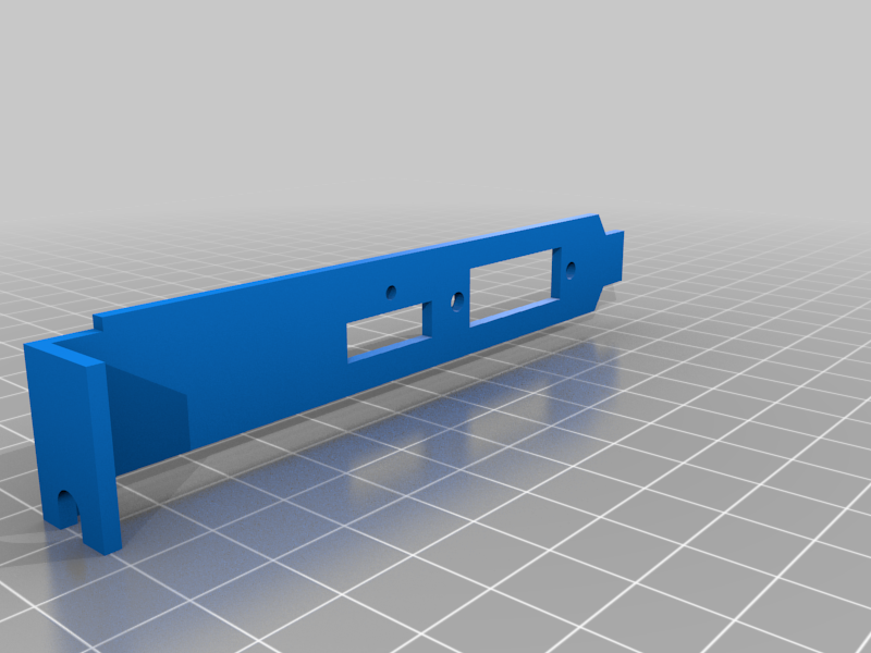 PCIe Mounting Bracket for 1-slot Radeon R7 250 GPU and others