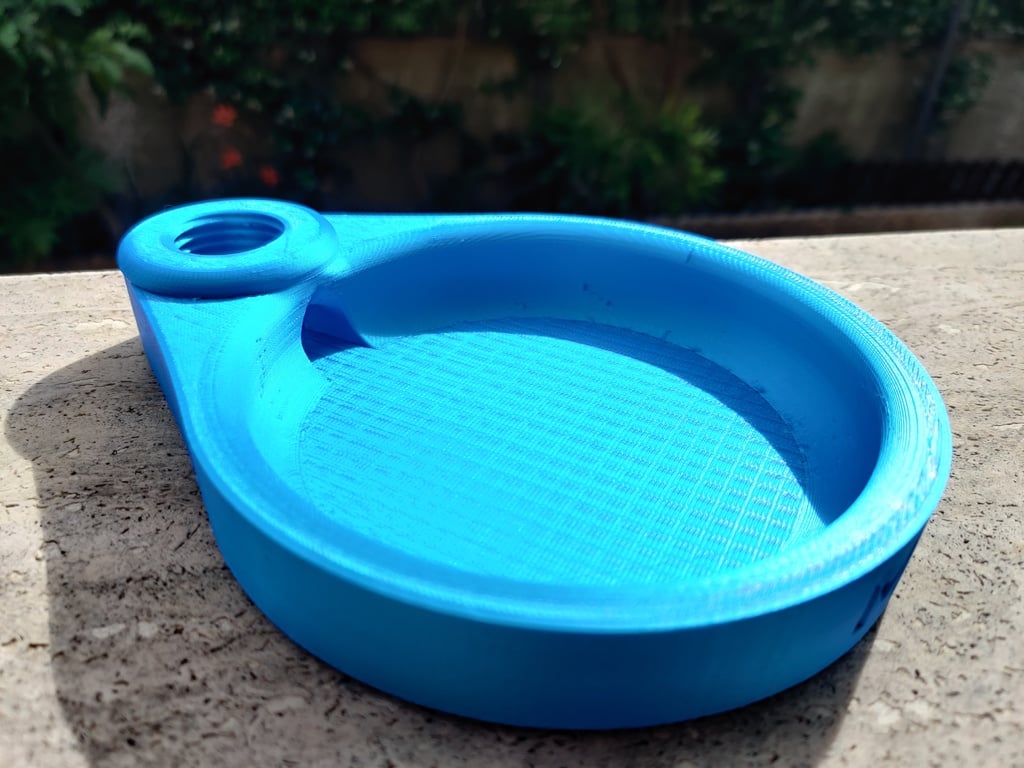 Cat Water Bowl (Gravity Feed) Easier Print 