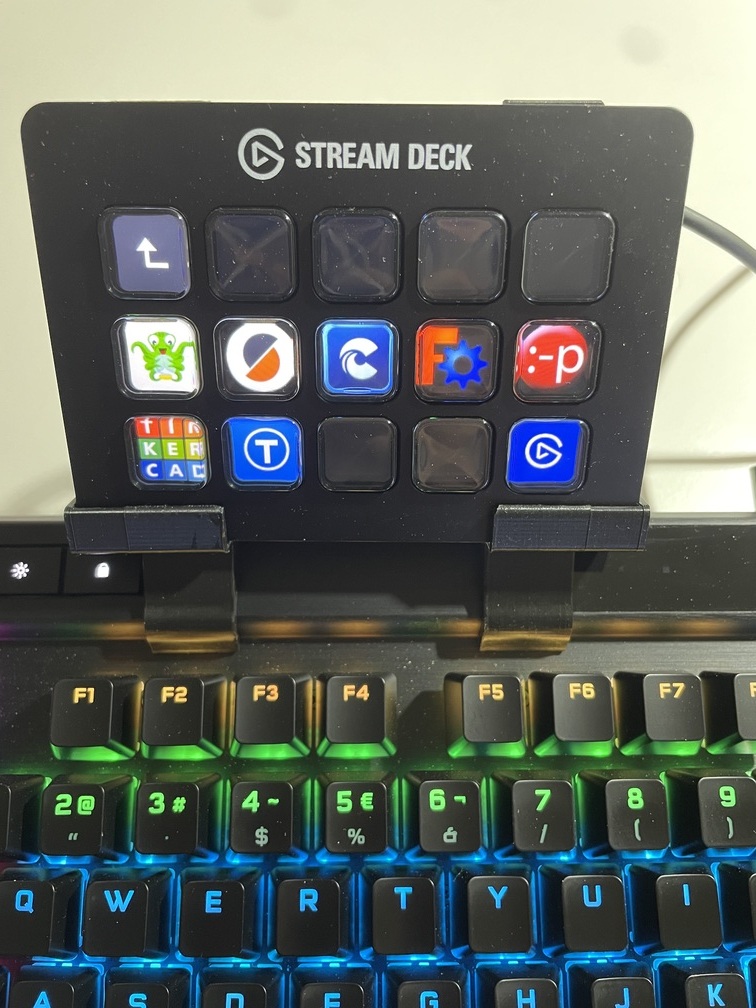 Stream Deck Keyboard Holder K70 Pro RGB