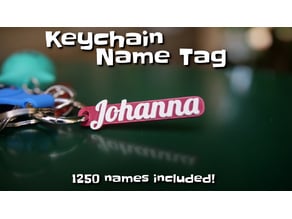 1000 keychain name tags