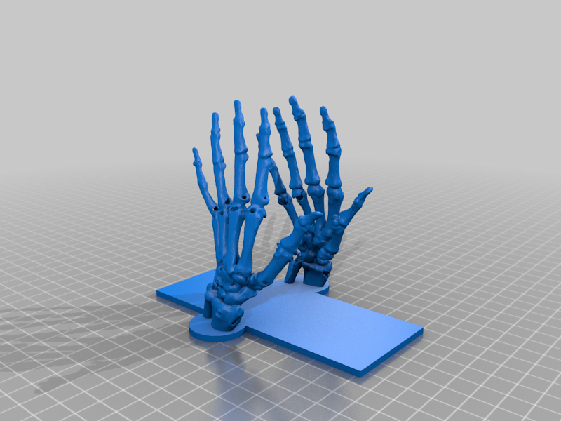 Skeleton Hands Napkin Holder