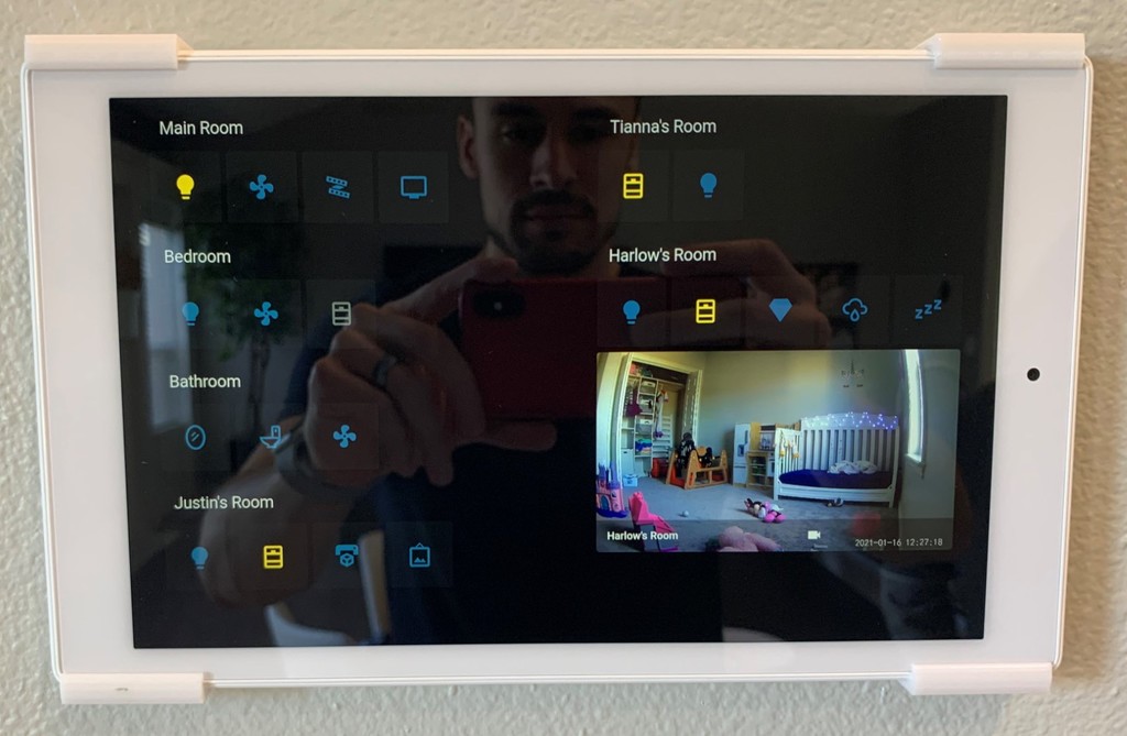 Amazon Fire Tablet Wall Mount (No Holes)