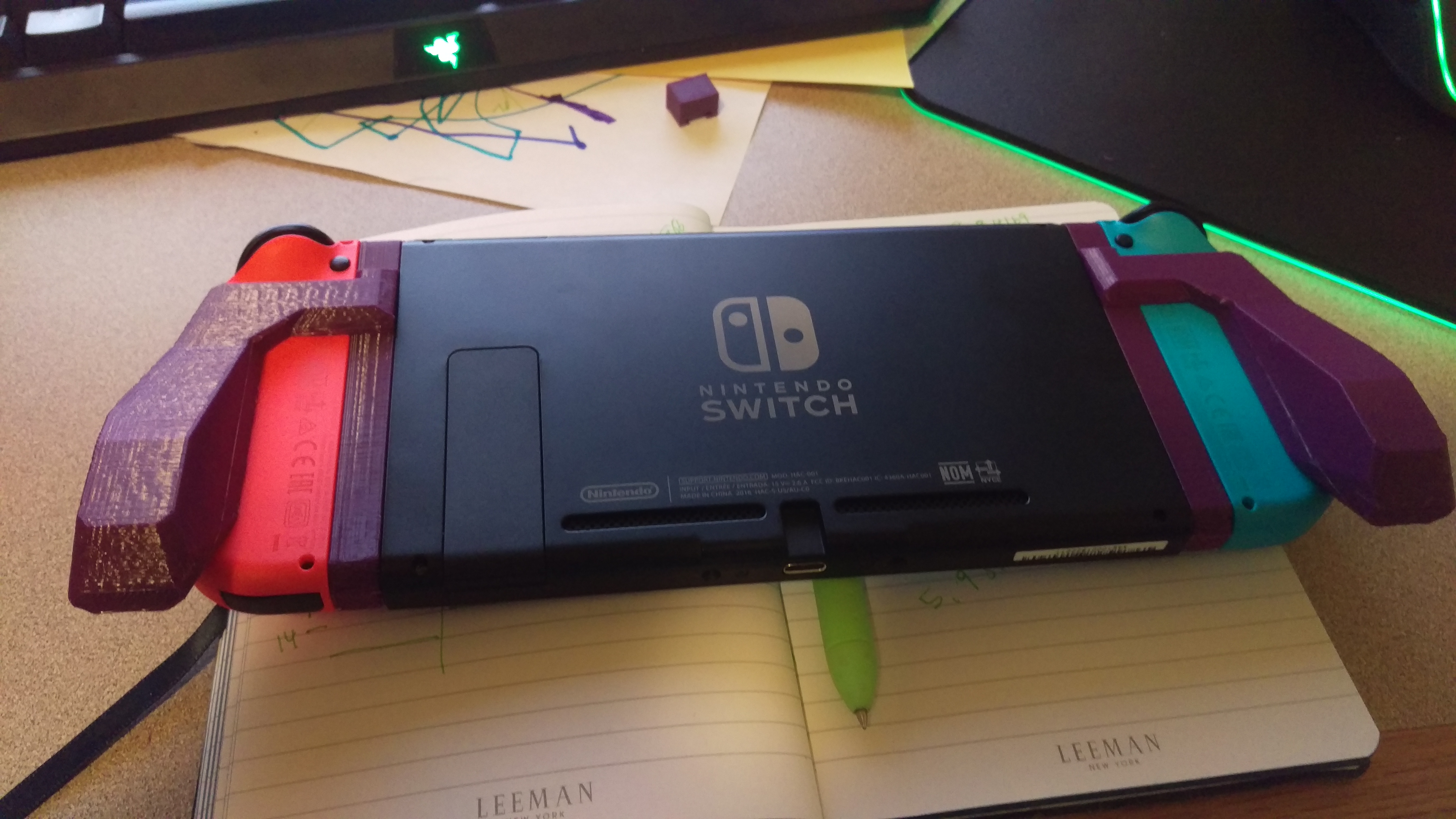 Nintendo Switch Grips (portable mode) v2