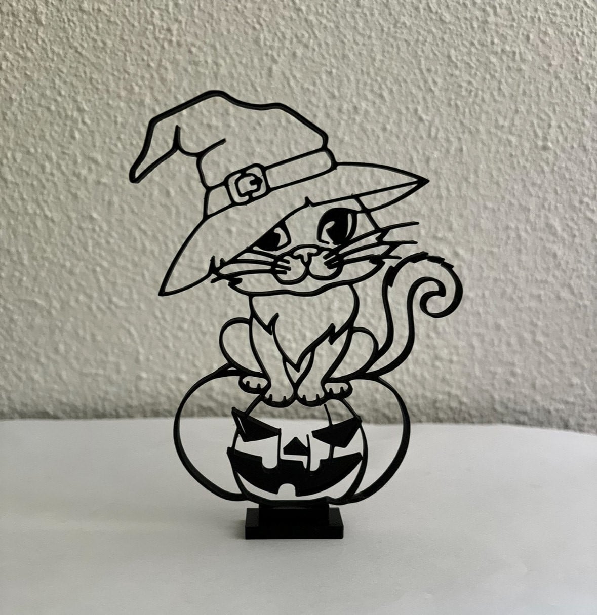 Halloween Cat Line art