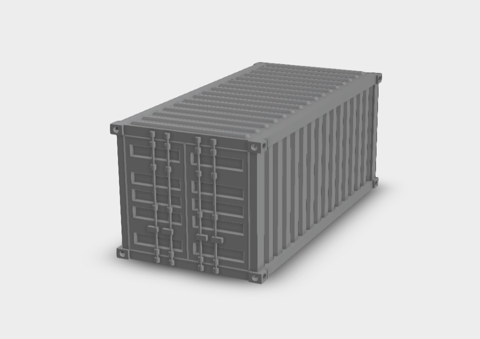 Wargaming Compatible - Container (28mm)