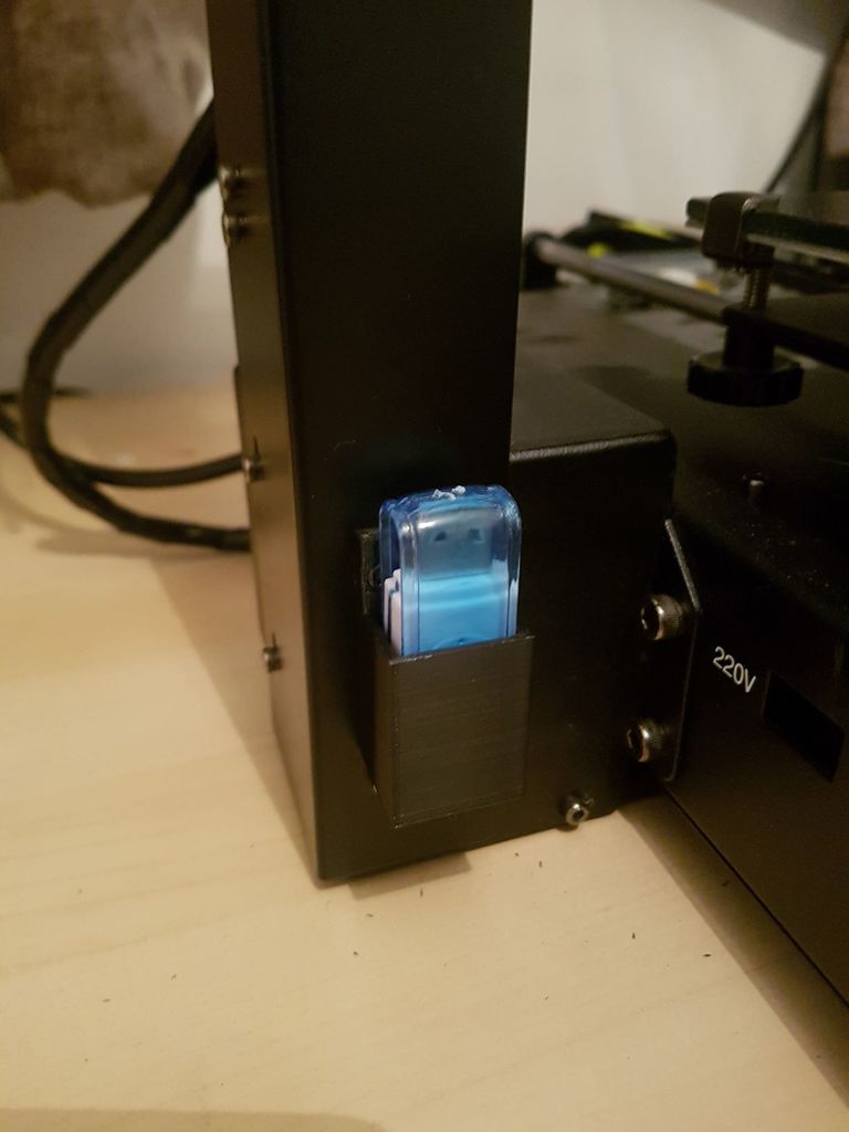 Anycubic i3 Mega - Holder / Container for USB SD Card Adaptor 