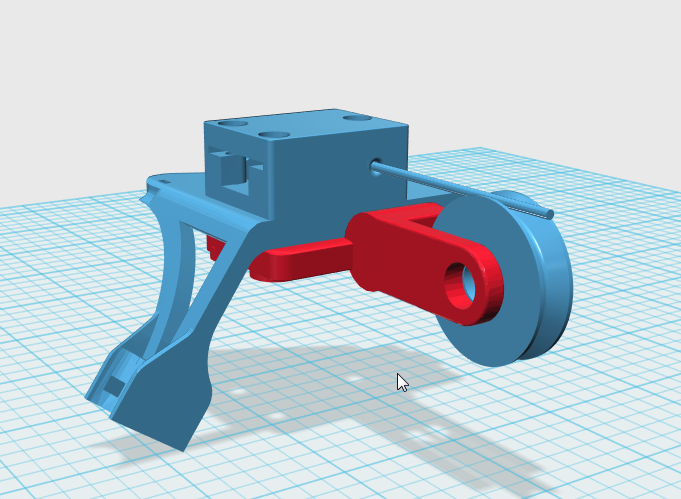 CR-10(S) filament guide adaption