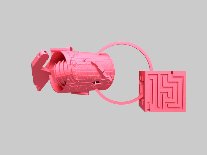 Modular Cup" out of a Lithomap