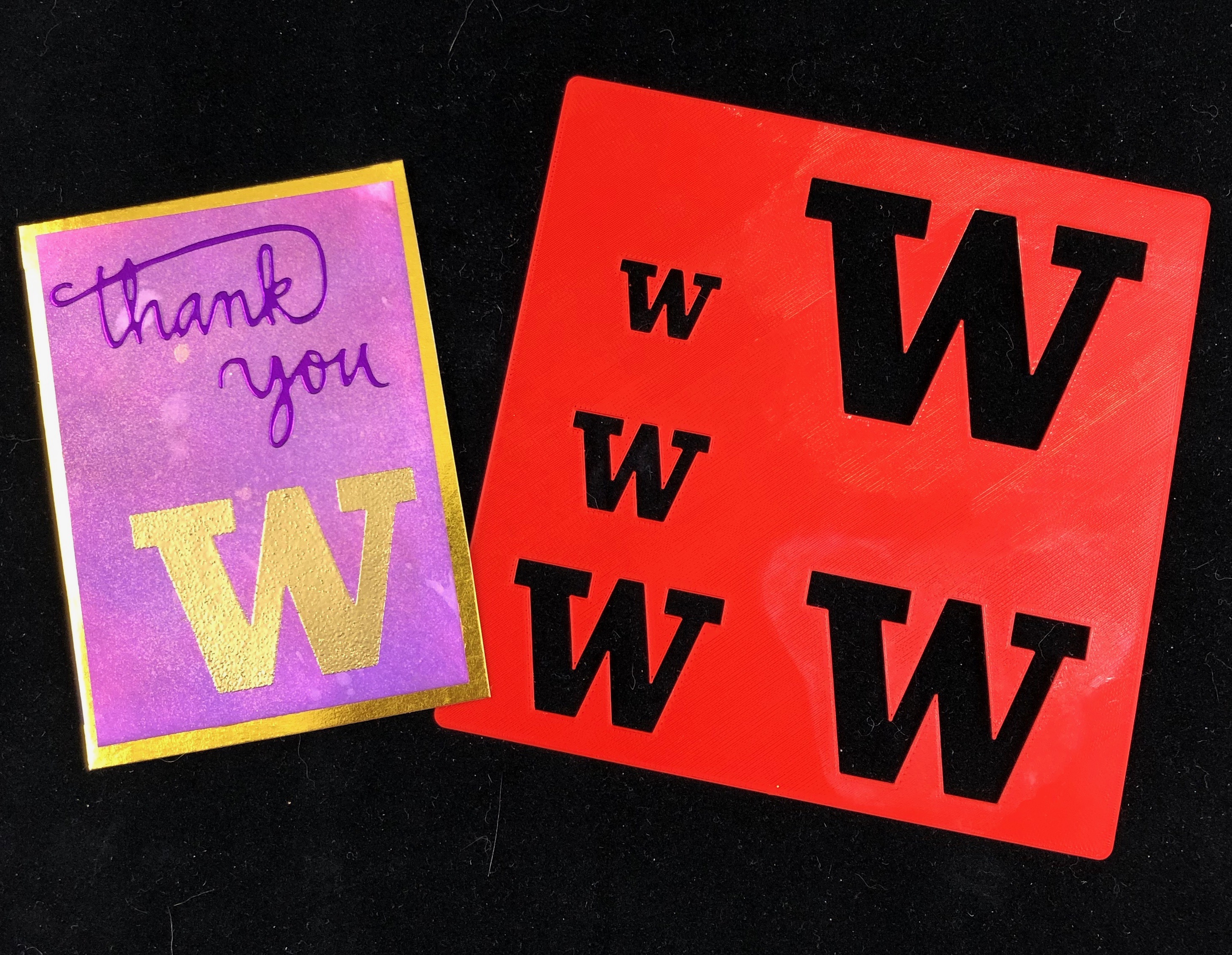 W stencils