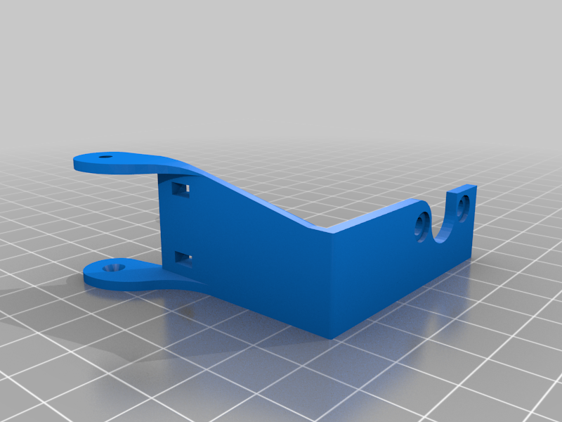 Ender 3 Cable Chain E bracket mount