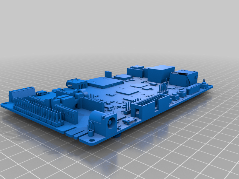 EV21H18A - SAMA7G54 PCB 3D models