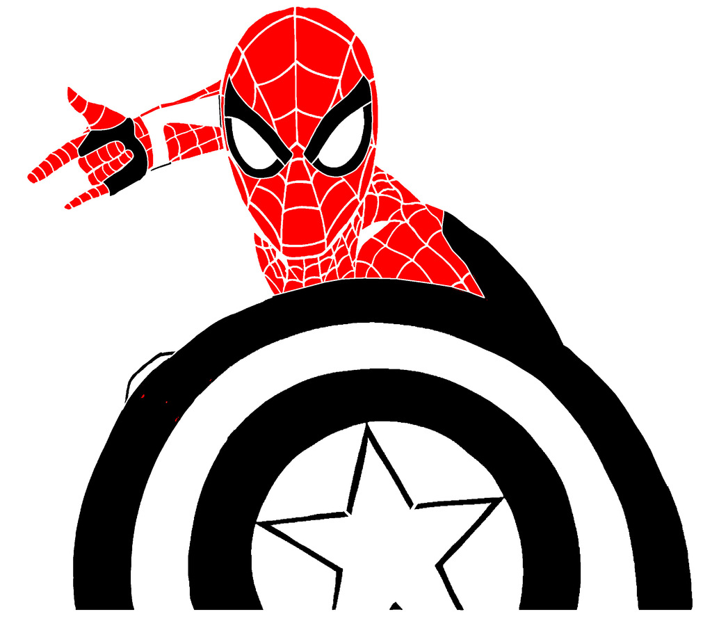 Spiderman stencil 20