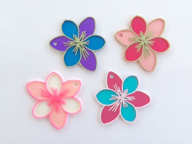 Flower Keyring