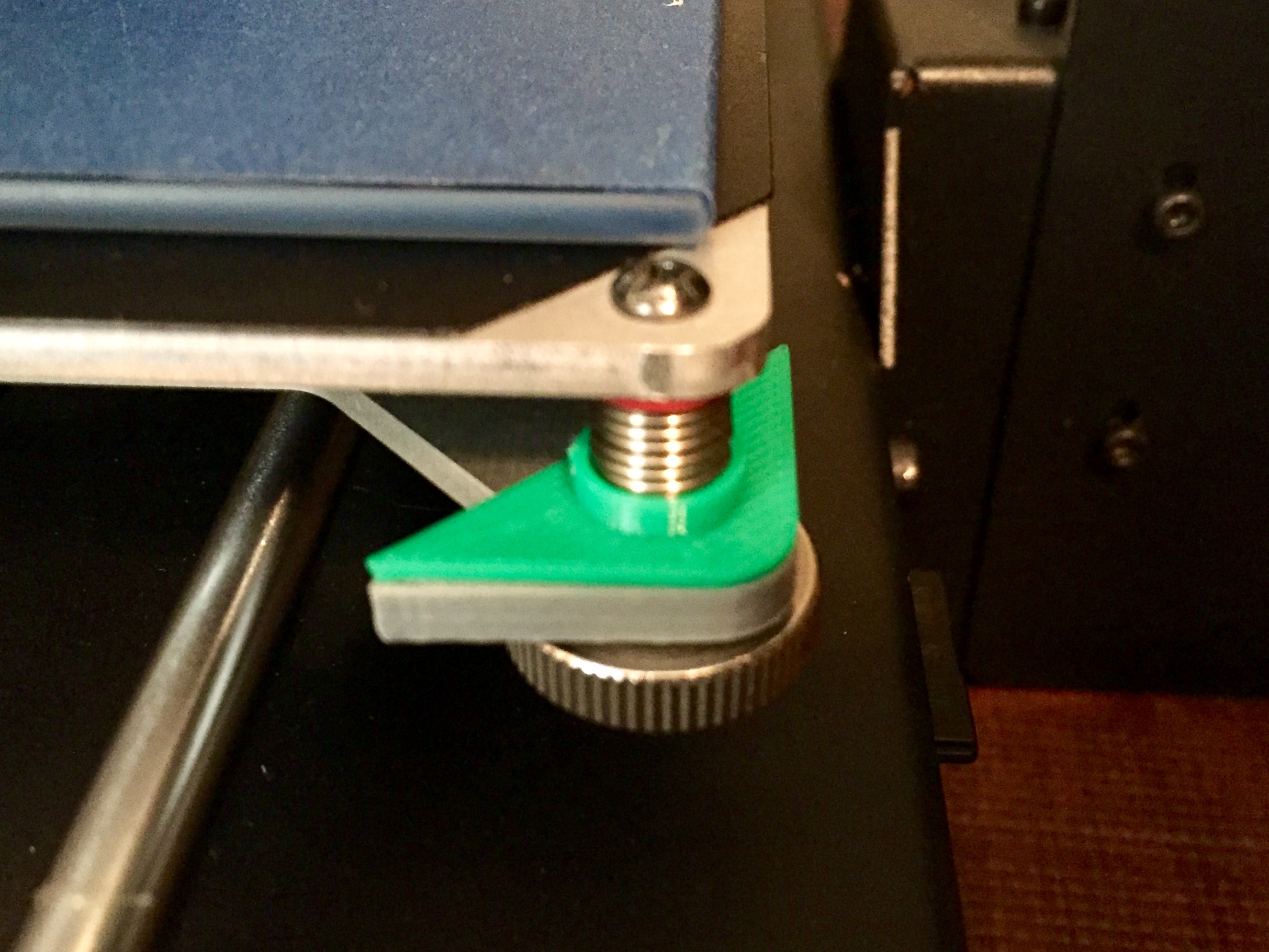 Heated Bed Stabilizers for upgraded Y carriage Maker Select Plus
